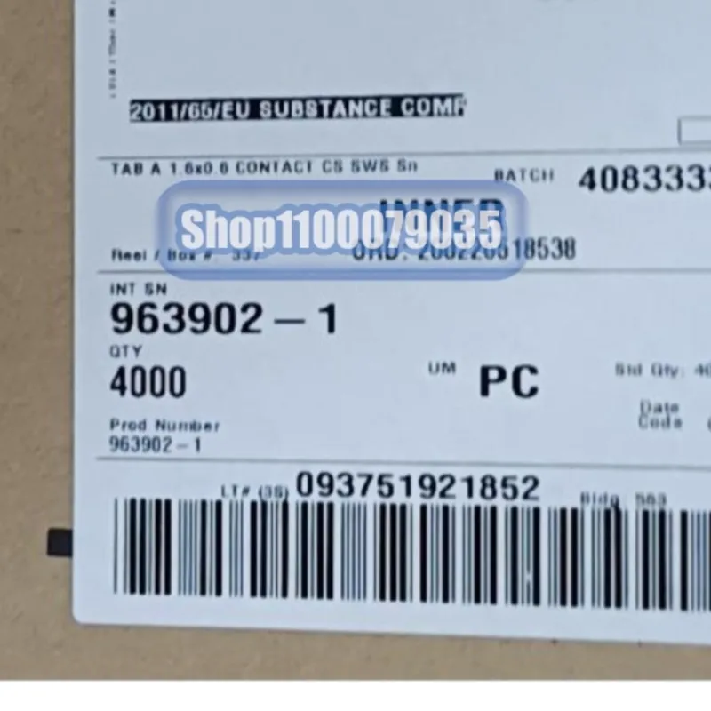 

100pcs/lot 929967-1 963902-1 DF63-2S-3.96C HCTM12001 MG681372 ST730722-3 W4S-P012 connector new original