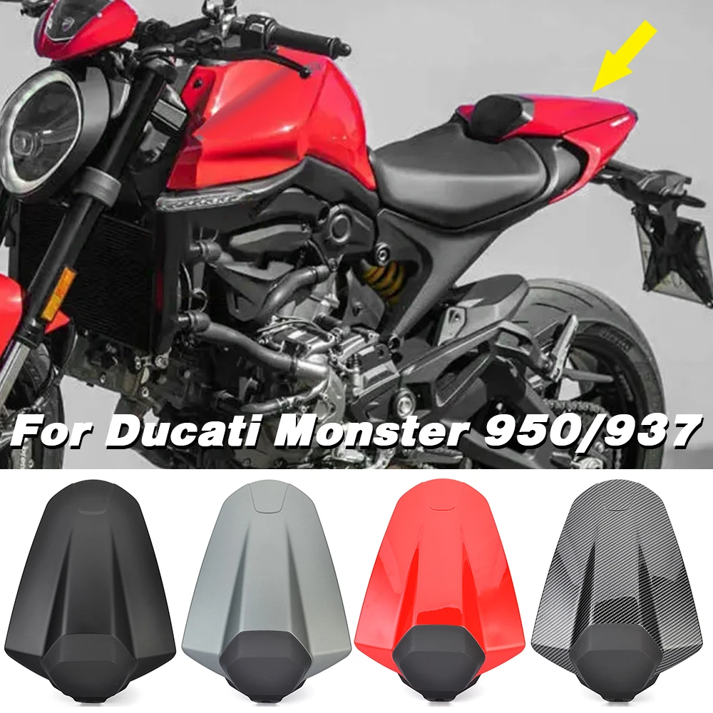 

For Ducati Monster 950 937 Rear Passenger Seat Cover Cowl Tail Fairing Cowl Cover 2021 2022 2023