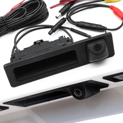 Car Trunk Lid Door Handle Switch with Backup Rear View Camera For BMW F20 F22 F30 F34 F36 F10 F01 F06 F48 F25 F26 F15 F16