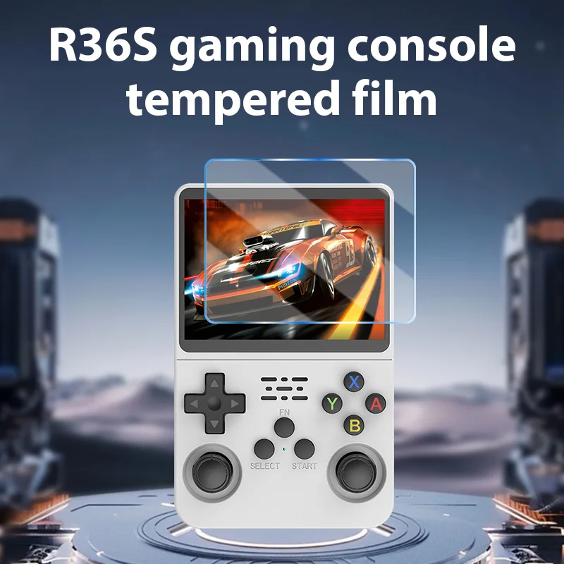 Custodia protettiva per console di gioco rigida in EVA per custodia per cavo dati per auricolari R36S Accessorio di gioco Pellicola protettiva per console R36S