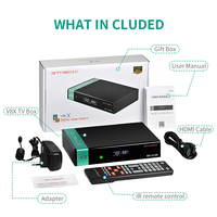 Original GTMEDIA V8X Digital Satellite Receiver DVB-S/S2/S2X  Built-in 2.4G WIFI H265 upgrade gtmedia v8 nova v8 honor v9 prime