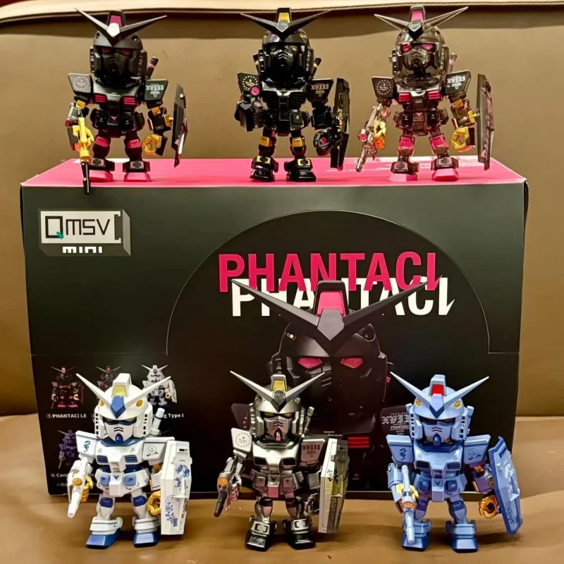 

Новинка в наличии Bandai Qmsv шарнирный дизайн Gundam глухая коробка орнамент модель фигурка анимация периферийные устройства подарок