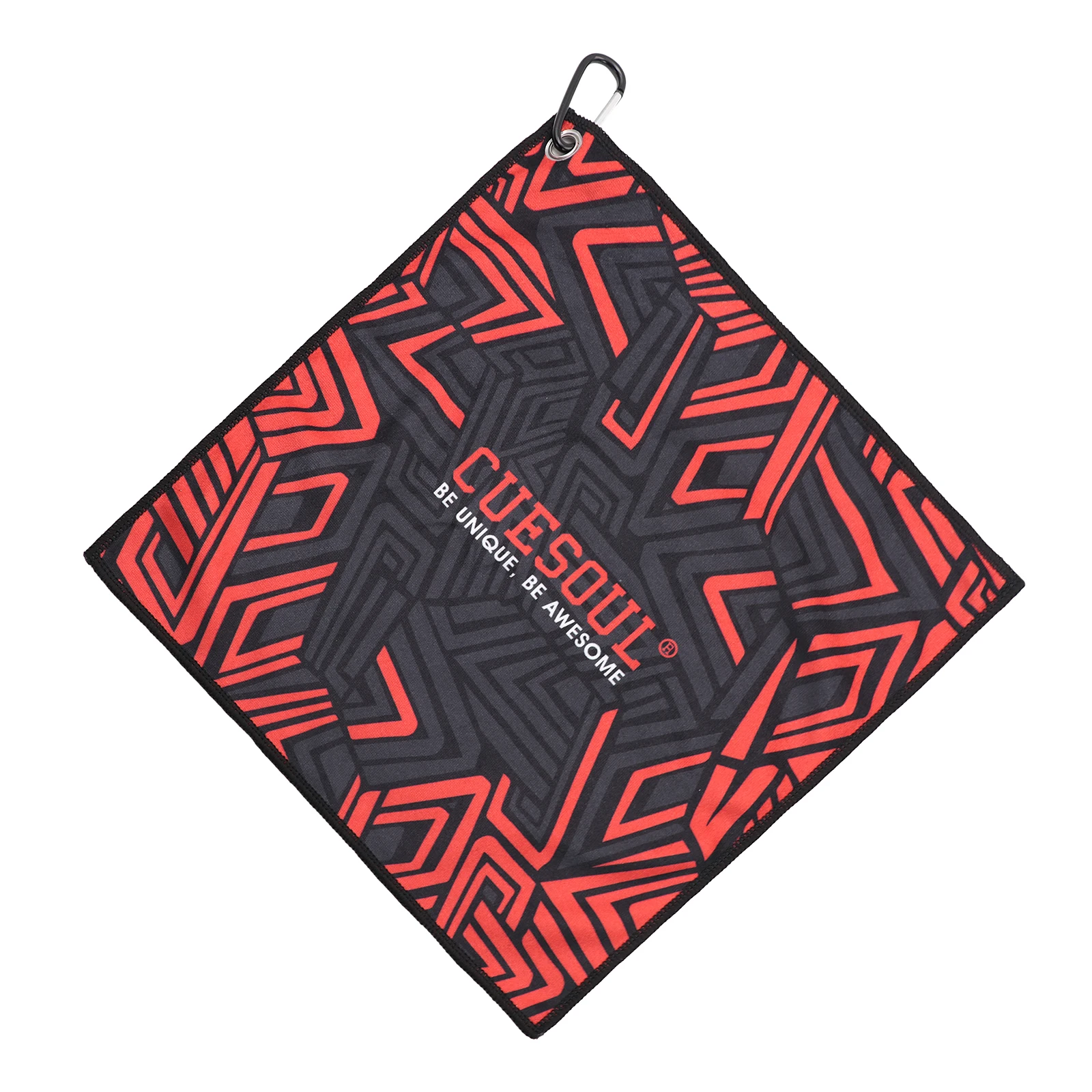 

CUESOUL Dart Towel Microfiber Sport Towel with Hanging Hook,Quick Dry-Square Towel