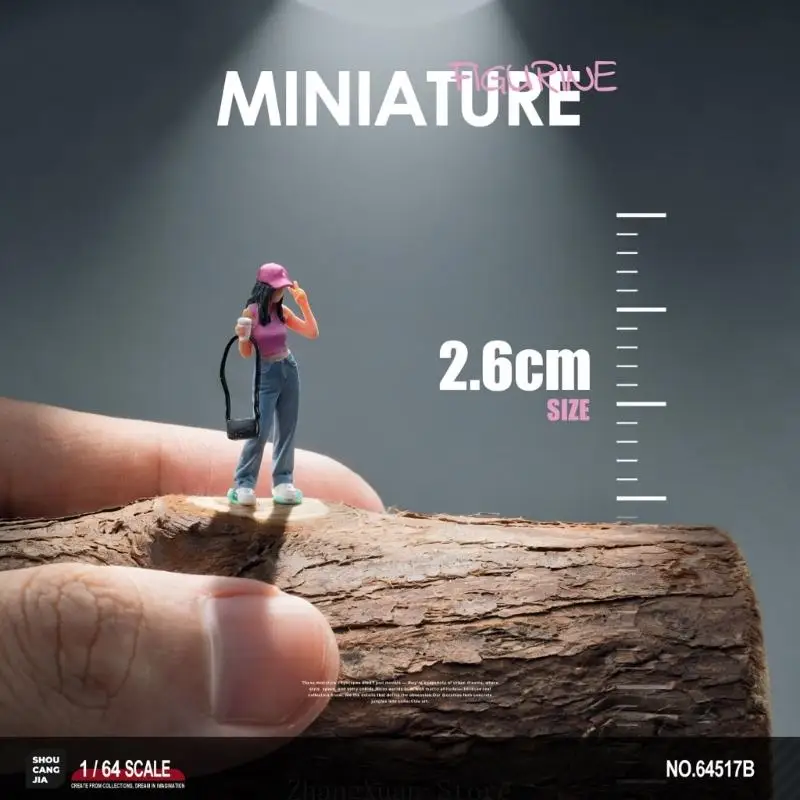 Handbemalte Miniaturfiguren Maßstab 1:64 für Zugszenen, Dioramen, Modell-Requisiten 3XUF – Detail 3