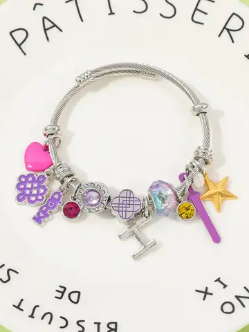 Anime Movie K-pop Demon Hunters Series Bead Bracelet Y2K Harajuku Personalized Jewelry Gift Suitable for Fans