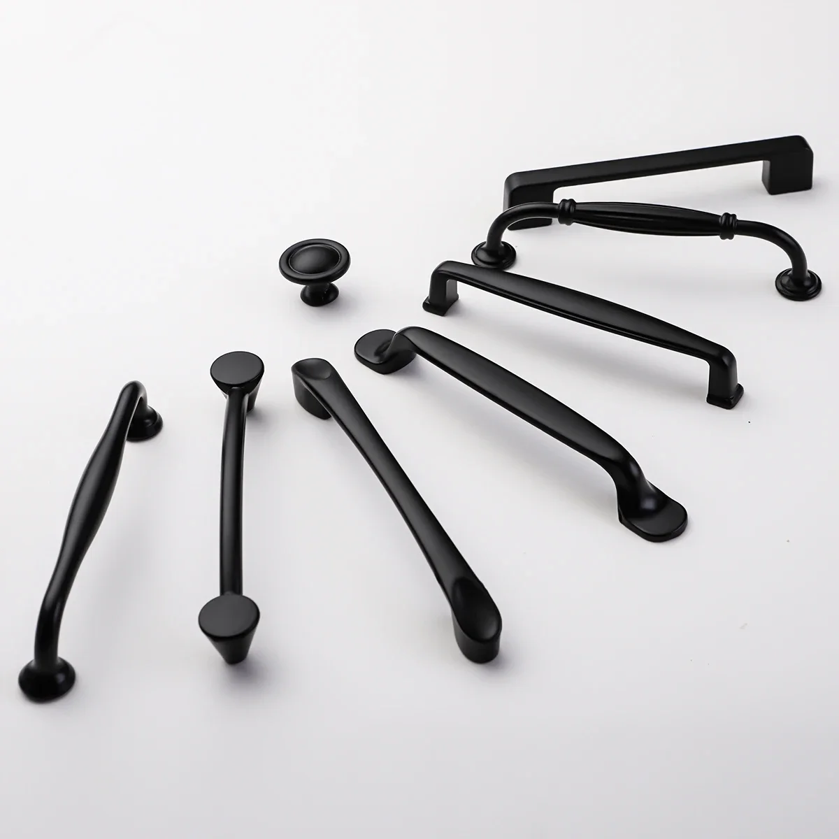 Black Handles for Furniture Cabinet Knobs and Handles Kitchen Handles Drawer Knobs Cabinet Pulls Cupboard Handles Knobs