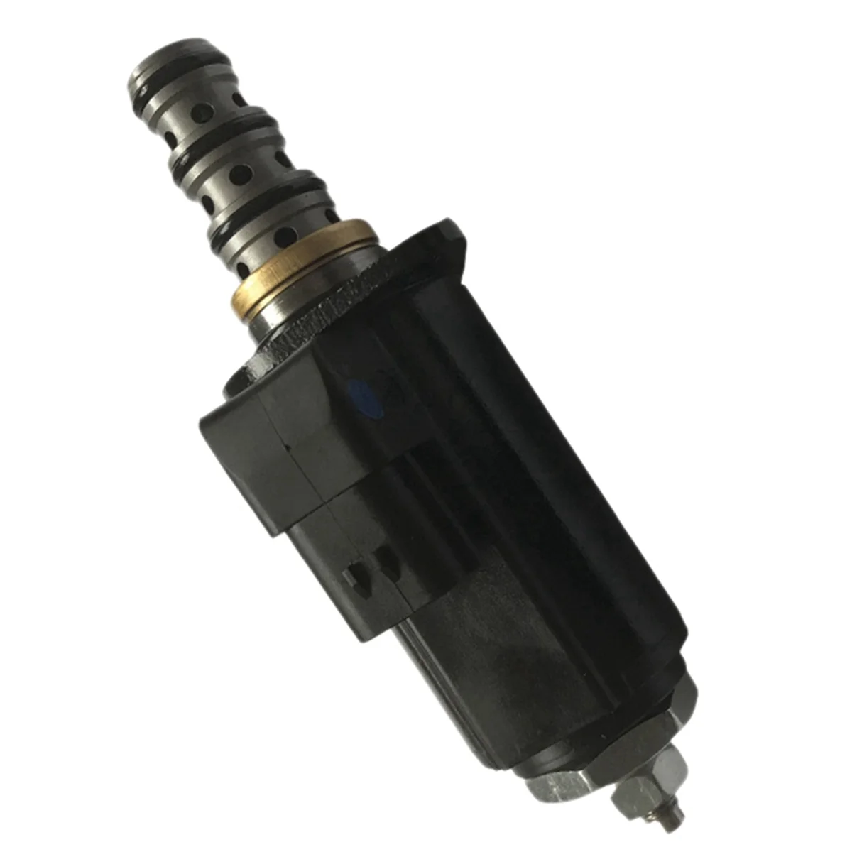 #58B Automotive Parts & Accessories,KWE5K-31/G24YB50 Excavator Solenoid Valve for Kobelco SK120/250-6E,Black&Silver