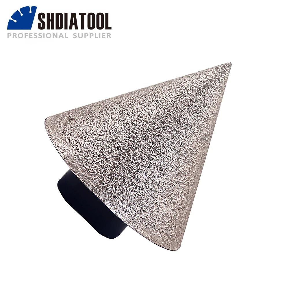 

1pc Diamond Beveling Chamfer Bits Milling Bits for Tile Marble Ceramic Holes Trimming Finger Bits Dia 50mm 5/8-11 Thread