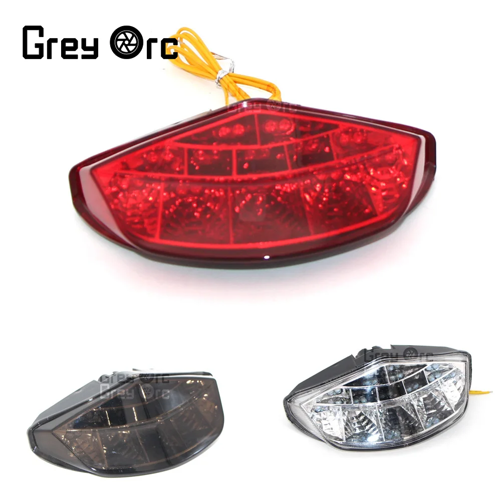 Motocicleta LED lanternas traseiras, luz traseira, indicador de pisca, acessórios da lâmpada, Ducati Monster 659 696 795 796 1100 S EVO, 12V