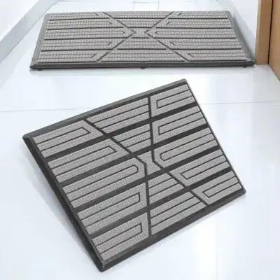 

2Pcs Car Foot Pedal Repair Patch Stylish Design Wear Resistant Easy to Install Auto Carpet Maintenance Interior Patch