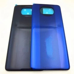 For Xiaomi Poco X3 NFC Battery Cover Back Panel Rear Housing Case Battery Cover For Xiaomi Poco X3 Battery cover