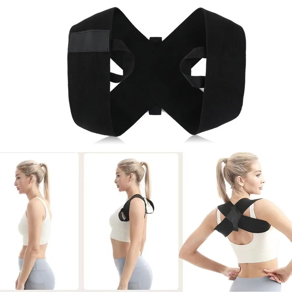 Breathable Soft Elastic Fabric Hunchback Corrector High Tensile Anti-camel Orthopedic Back Support Waist Widening