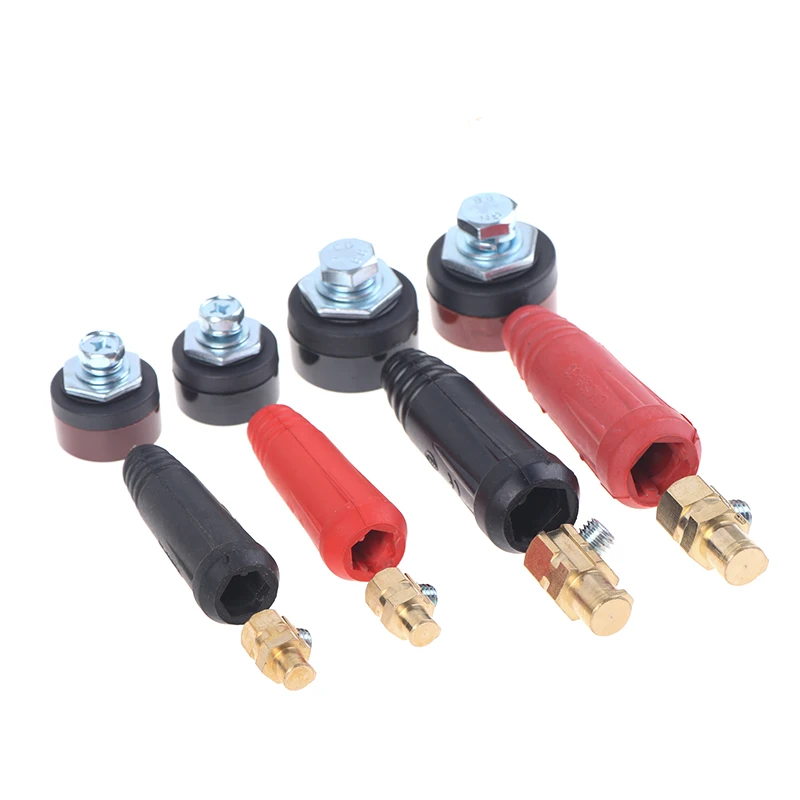 1Pcs Rapid Fitting Europe Welding Machine Cable Connector DKJ 10-25 35-50 Quick Connector Welding Machine Plug Socket