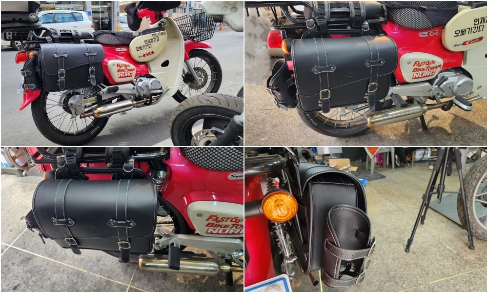 Motorcycle Saddlebag For CMX500 Side Saddle Bag PU Waterproof Saddlebags For Honda Rebel CMX500 250 300 350 500 1100 For Yamaha