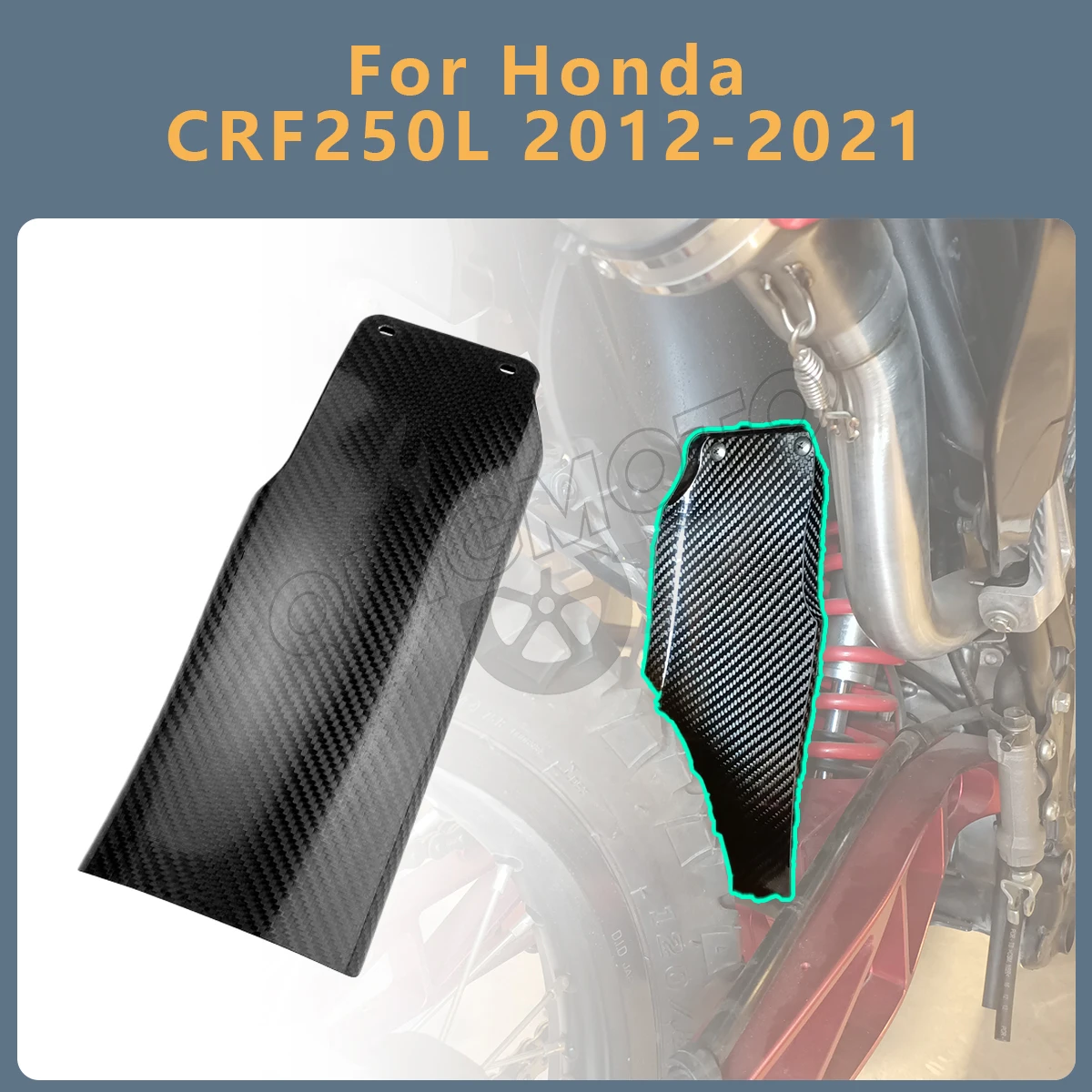 CRF250L 2021 Motorrad Hinterradabdeckung Schutzblech Spritzschutz für Honda CRF 250L 2020 2019 2018-2012 Radabdeckung Kotflügel