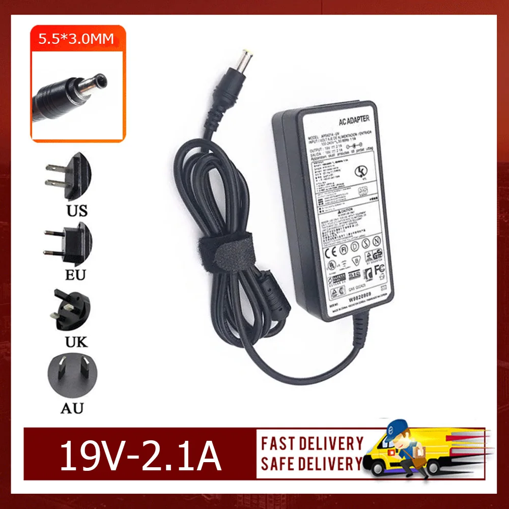 Nieuwe 19V 2.1A 40W 5.5*3.0Mm Ac Adapter Voor Samsung 270E5U E5G 275E4V Power Charger