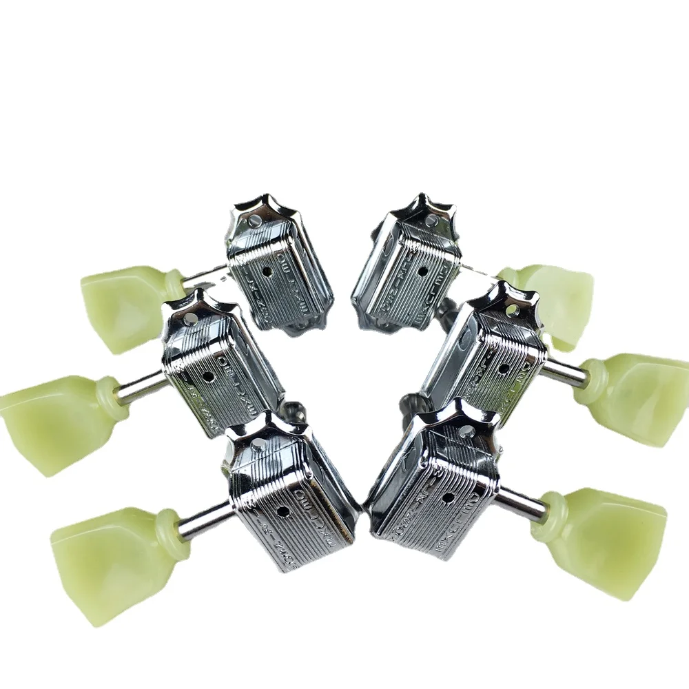 

1Set Genuine Wilkinson 3R-3L Vintage Deluxe Electric Guitar Machine Heads Tuners WJ-44 Tuning Pegs For LP SG Lespaul Guitar