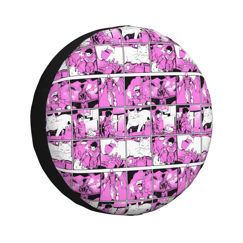 

Изготовленный на заказ чехол для запасного колеса Iron Man для Prado Pajero Wrangler Jeep RV SUV, аксессуары для прицепа 14 дюймов, 15 дюймов, 16 дюймов, 17 дюймов