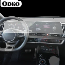 For KIA Sportage NQ5 2022-2023 Car GPS Navigation Protective LCD Screen TPU Film Protector Film Anti-scratch Fitting Accessories
