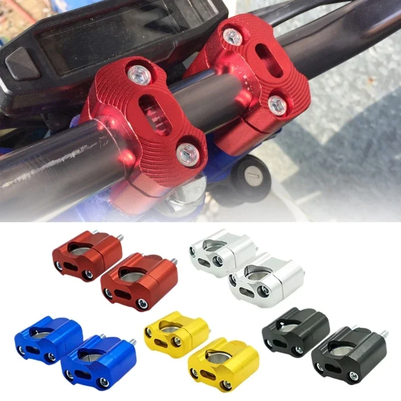 Aluminum Motorcycle Handlebar Lift Motorcycle Handlebar Elevations Simple to Use for Improves ridings  Posture & Stability