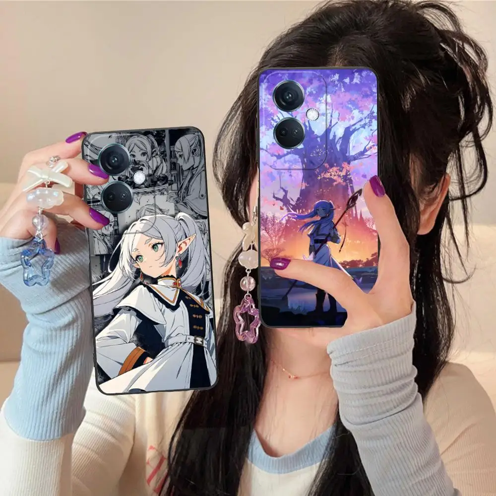 

Sousou no Frieren Matte TPU Mobile Phone Case for OPPO Find X9 X8 X7 X6 X5 X3 X2 Plus s Pro Ultra Lite Colorful Printing Cover