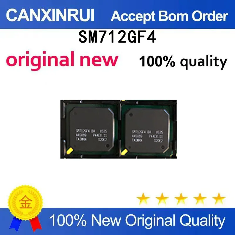 (5pcs-100pcs)Brand new original SM712GF4 BA packaged BGA microcontroller IC chip