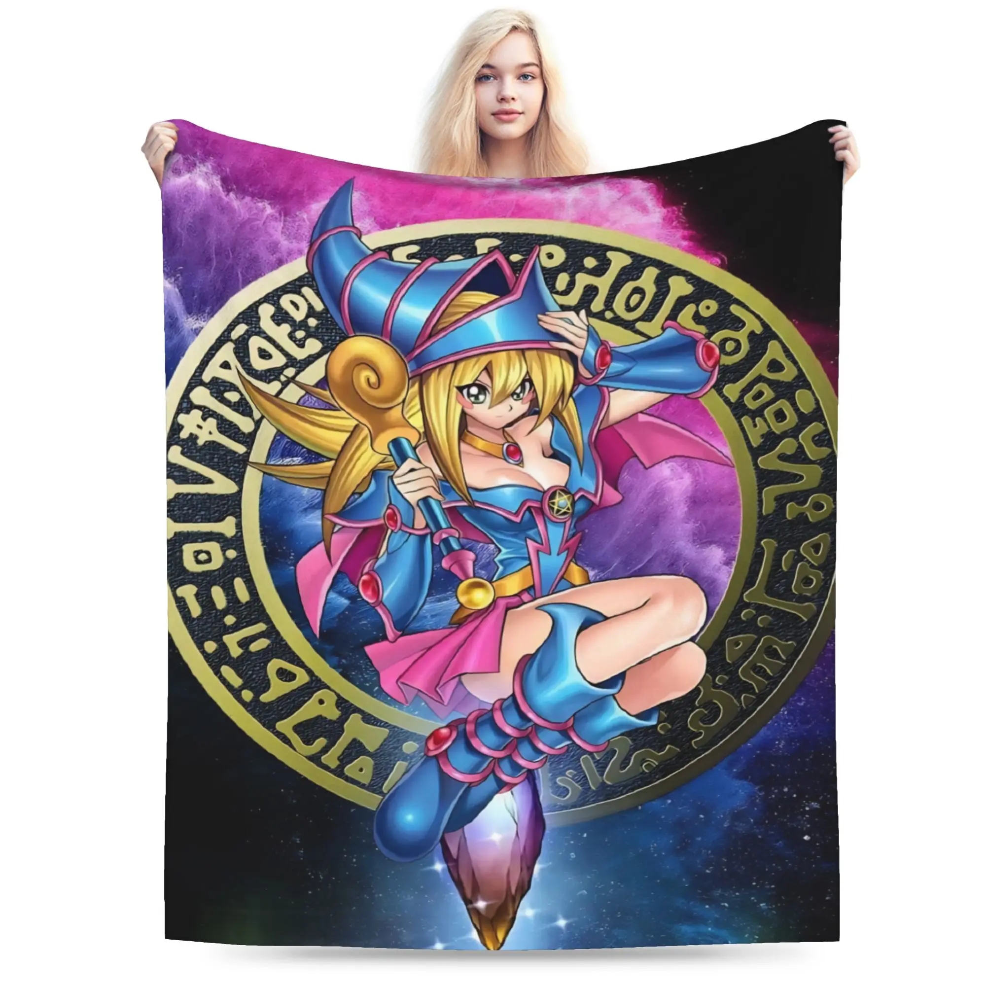 Relax Yu-Gi-Oh Anime Blanket Merch Room Decorative  Blanket Throw Ultra-Soft Coral Fleece Plush for Outdoor