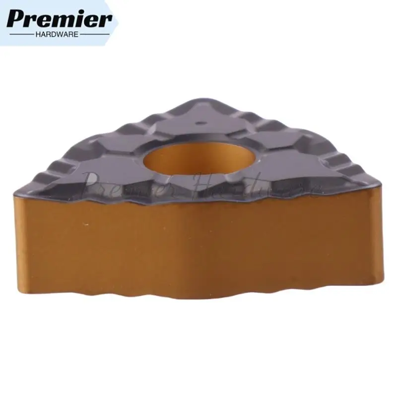 

Anti-collapse and wear-resistant two-color slotted insert WNMG080408-43 SP3200 steel turning insert