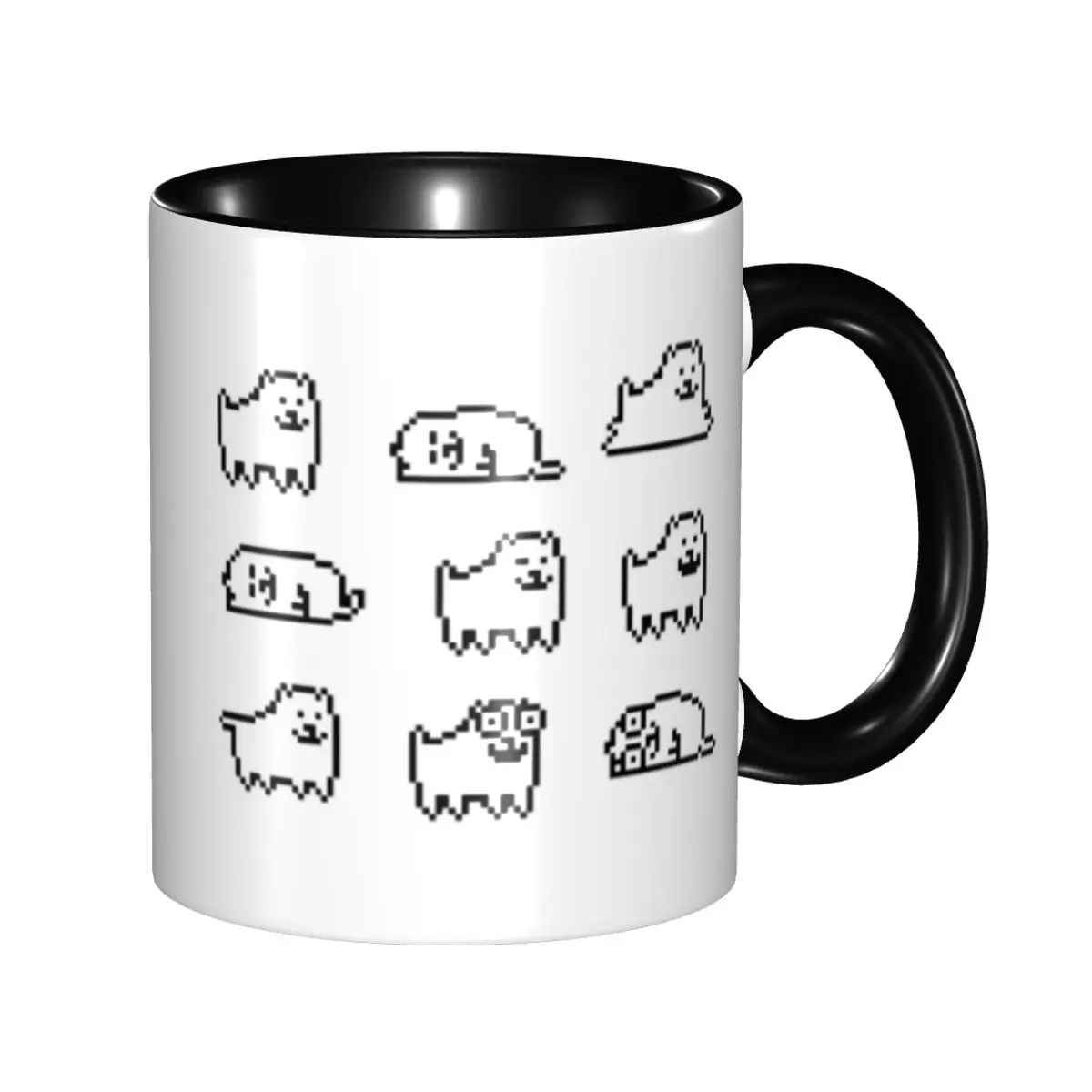 

Annoying Dog Undertale HQ Mugs Customized Cute Dogs Coffee Ceramic Mug Cup Creative Gift