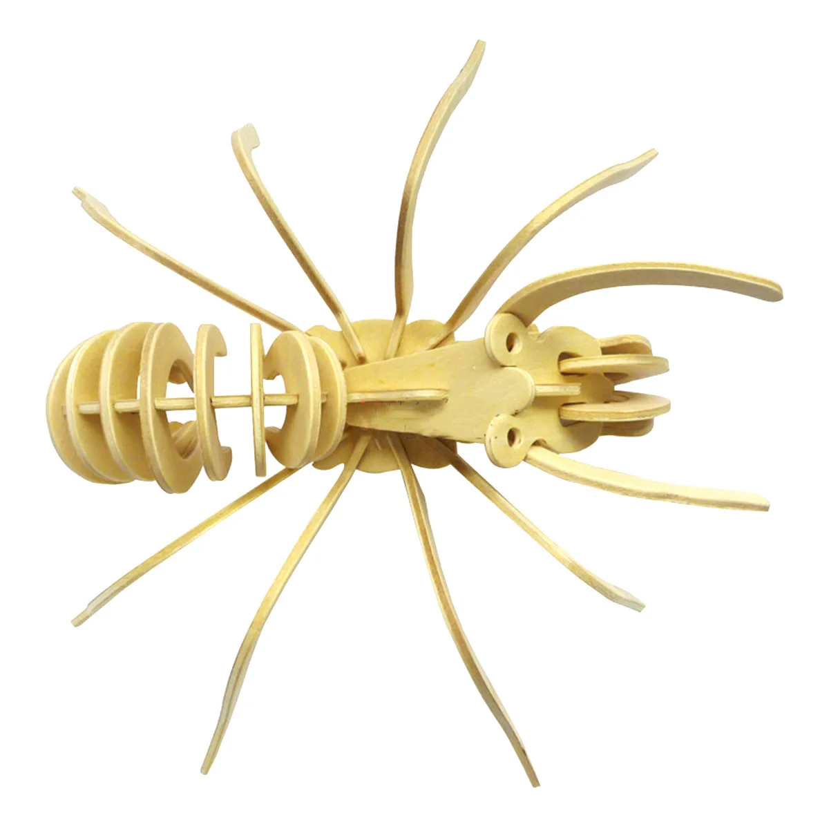 Houten 3D-puzzel Spider DIY Brain Teaser voor kinderen Creatieve bouwpakket Educatief spel verbetert verbeelding en probleem