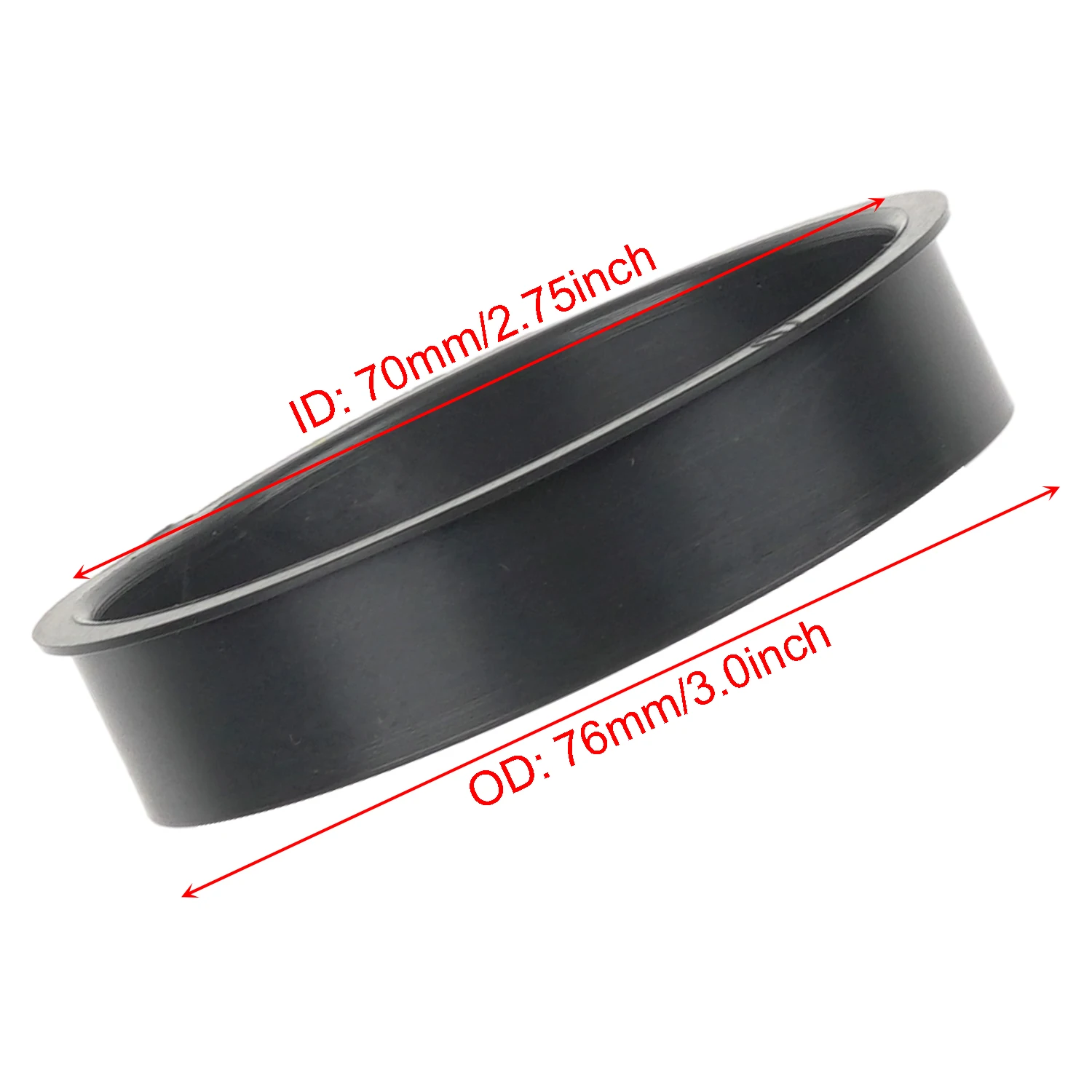 R-EP Reduzieradapter für 76 mm 3-Zoll-Kegel-Luftfilter 77 mm auf 70 mm 65 mm 60 mm Universal-Gummi-Reduzierring 3 Zoll auf 2,75 Zoll 2,5 Zoll – Detail 11