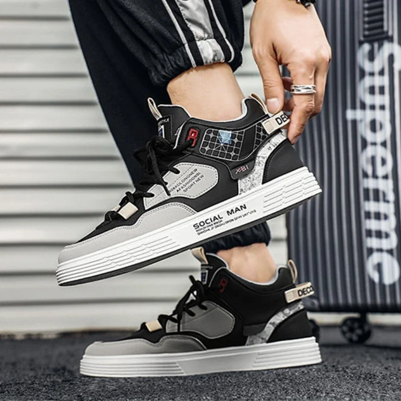 

Походная обувь на шнуровке, уличная модная мужская обувь 2025 года, акция, распродажа, низкая цена, удобные классические оригинальные предложения, мужские ботинки Y2k