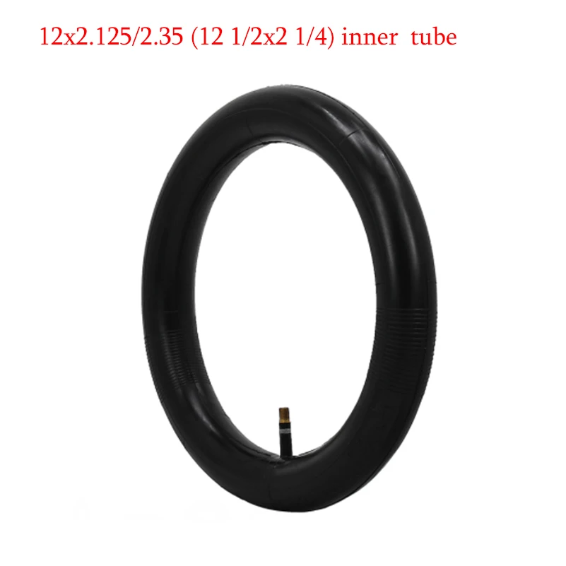 

Butyl rubber tire Inner Tube For 12x2.125 Bike Electric Scooter inner tire 12Inch 12x2.125/2.35 Inner Tube straight valve