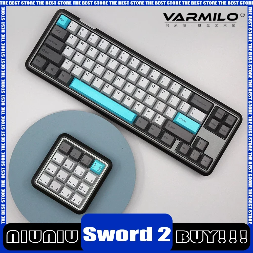 

Varmilo Sword2 Mechanical Keyboard VSM68 VSM16 Numpad Aluminium Alloy Type-C Gaming Keyboard Magnetic Attraction Pc Gamer Gifts