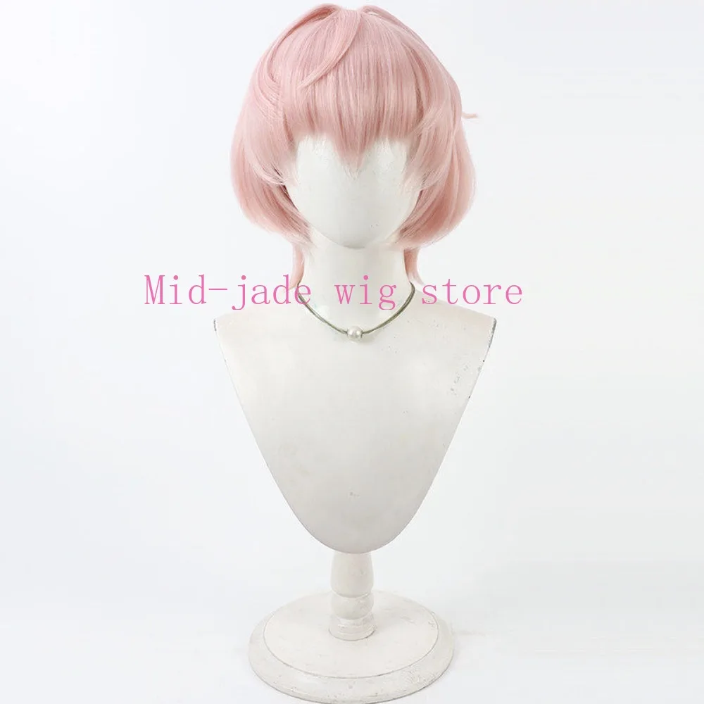 Game Character Satori Komeiji Cosplay Wig Long Purple Synthetic Hair Realistic Scalp for Convention Stage Performance