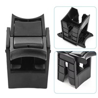 Black Center Console Cup Holder ABS Great Fitment Center Console Insert Divider Durable for Toyota Camry From 2012-2017