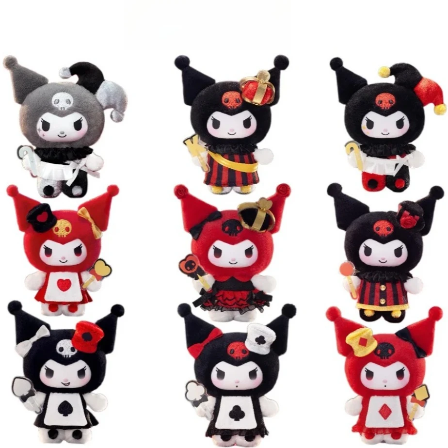 toptoy-new-kuromi-poker-card-series-plush-blind-box-cute-dolls-guess-bags-toys-surprise-mystery-box-boy-girl-birthday-gifts