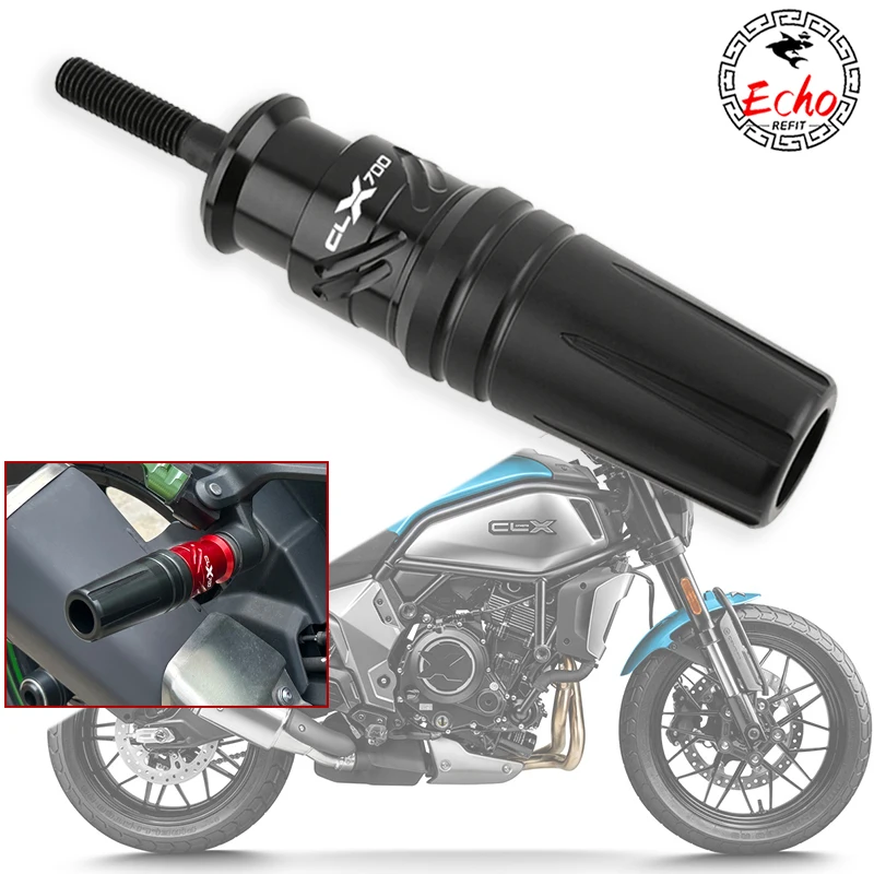 Fit For CFMOTO CLX700 CLX 700 2021 2022 2023 Motorcycle CNC Accessories Exhaust Frame Sliders Crash Pads Falling Protector
