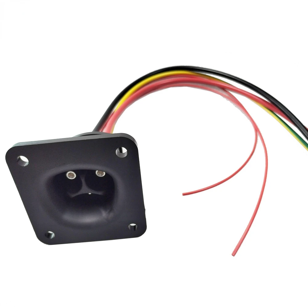 NACS EV Socket Tesla Connector Plug EV on-Board Charger Socket EV Charging Socket 48A 80A EVSE