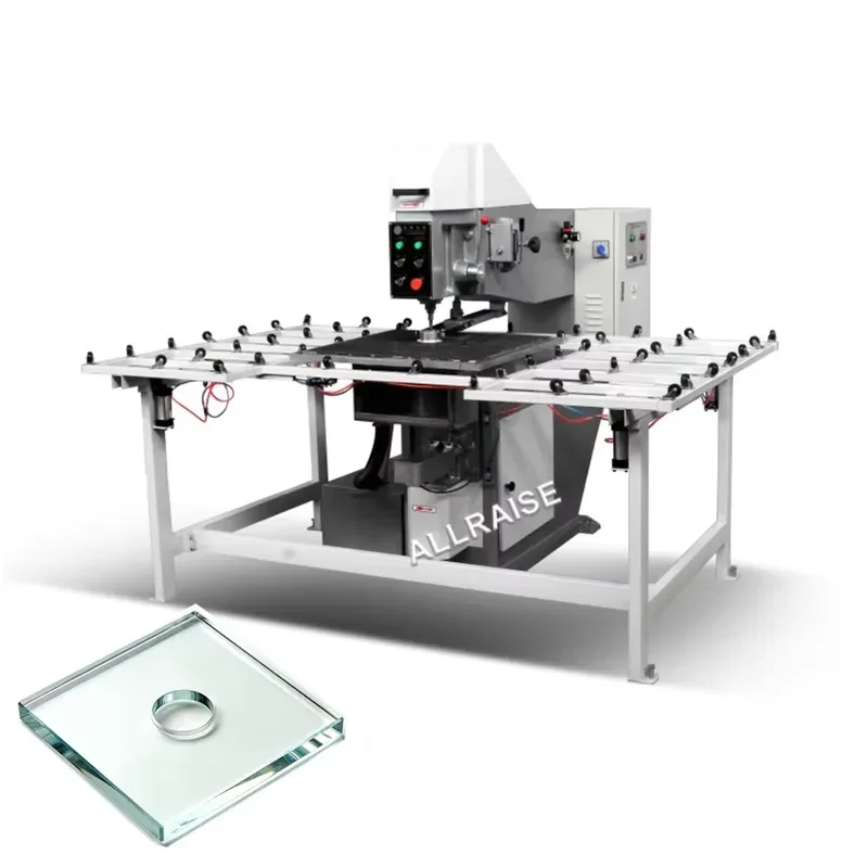 Factory Price Automatic Vertical Glass Hole Drilling Machine for Shower Door Hinge 4-120mm Glass Processing Machinery