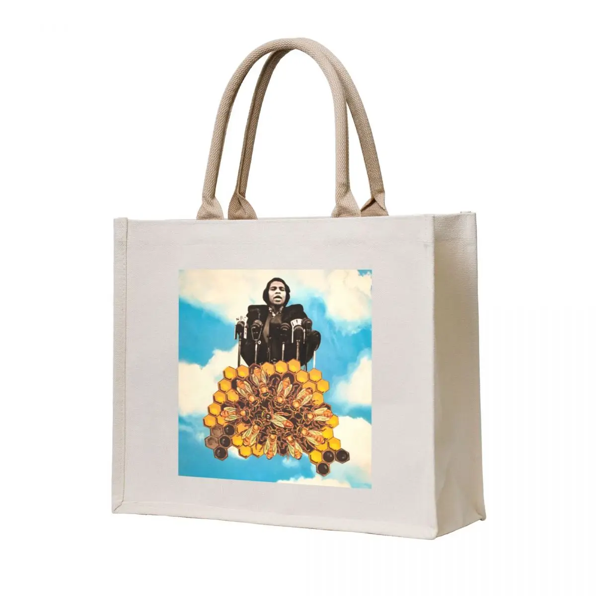 

Find Your Hive, Find Your Voice Tote Bag tote bag canvas female bag sac pour femme large size bags