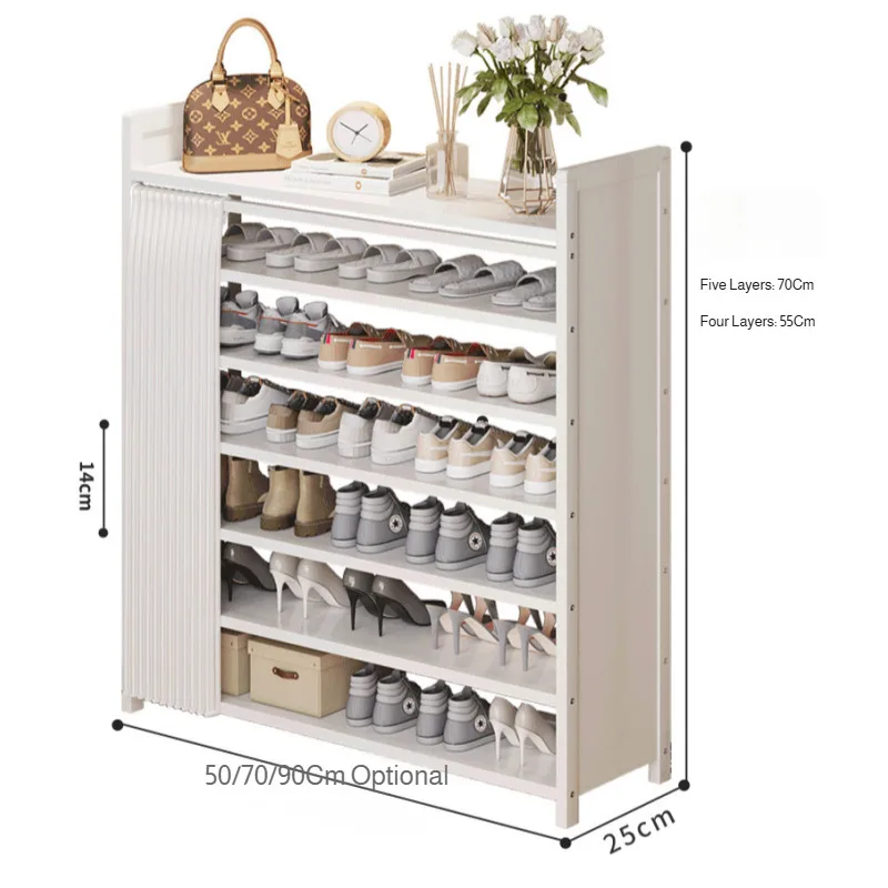 Multi-layer Foldable Shoe Rack Free Installation for Household,Dormitory Use Space Saving Shoe Storage Organizer with Shelves image 6