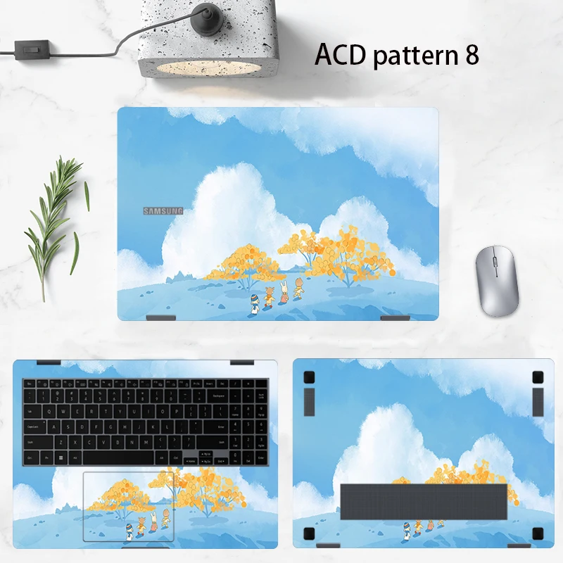 

For Samsung Galaxy Book 4 3 Ultra 16 Laptop Skin Sticker GalaxyBook 4 Edge 14 15Computer Body Protective Film Case Printing Film