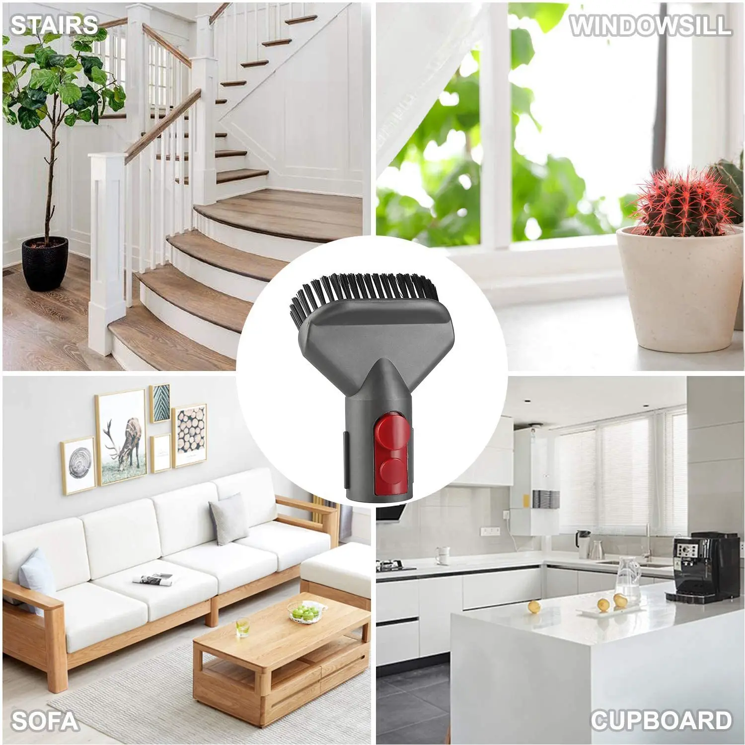 

Новые 4 шт. аксессуары для щеток для пылесоса Dyson V15 V11 V10 V8 V7, сменные аксессуары для пылесосов Dyson B
