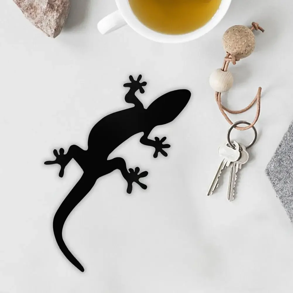 2026 New Kitchen Wall Door Metal Hook Key Hanger Cat Tail Monkey Shaped Decor Holder Clothes Storage Rack Seamless Hook Tool