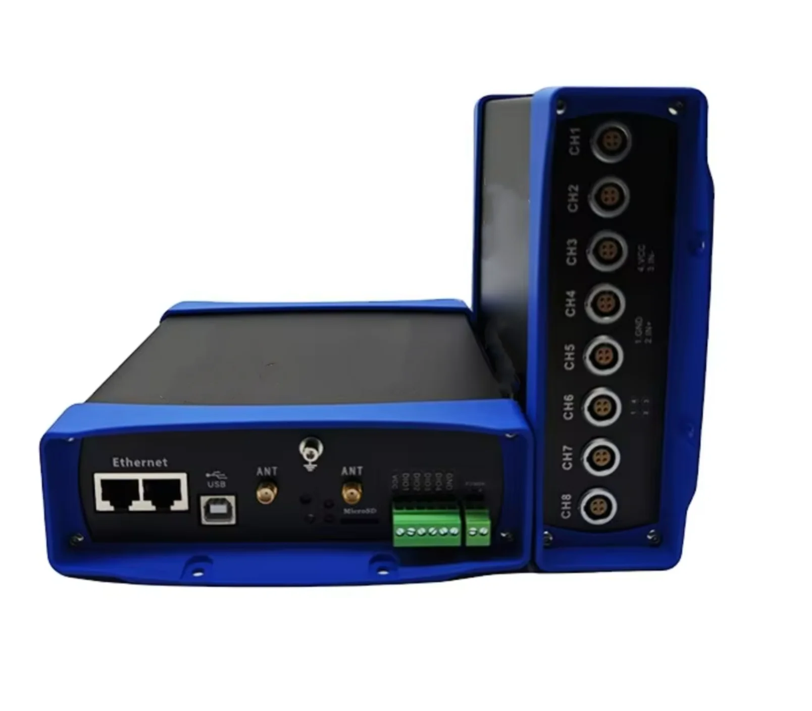 VK702NH-BRG 24-bit LAN/USB Strain Gauge/Bridge Acquisition Card Load Cell Application 4/8 Channel 102.4 Ks/s UV-level