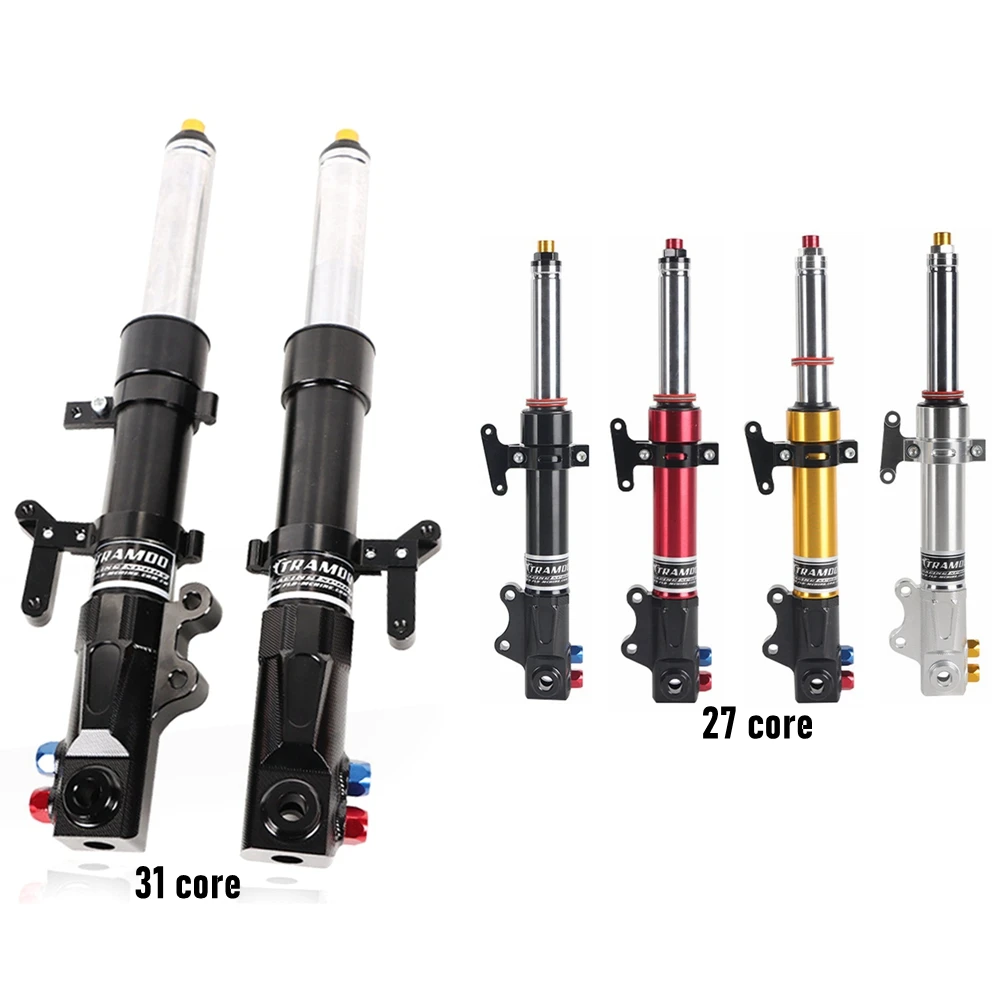 27Core 360mm/31Core 390mm Motorcycle Front Fork Front Shock Absorber For Ninebot C90/E70C/E80/E100/E125/E200P/N70/N85C Modify