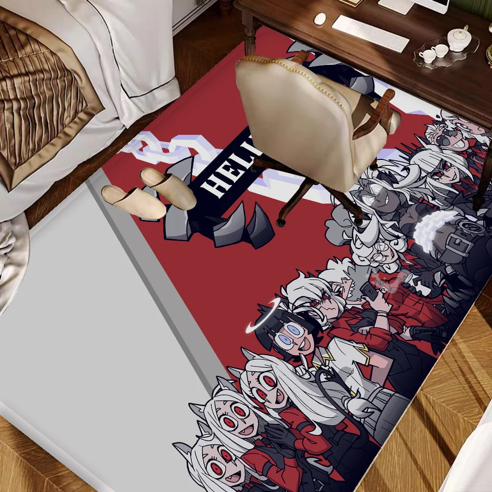 Helltaker Anime Room Mats Cheaper Anti-slip Modern Living Room Balcony Printed Household Carpets