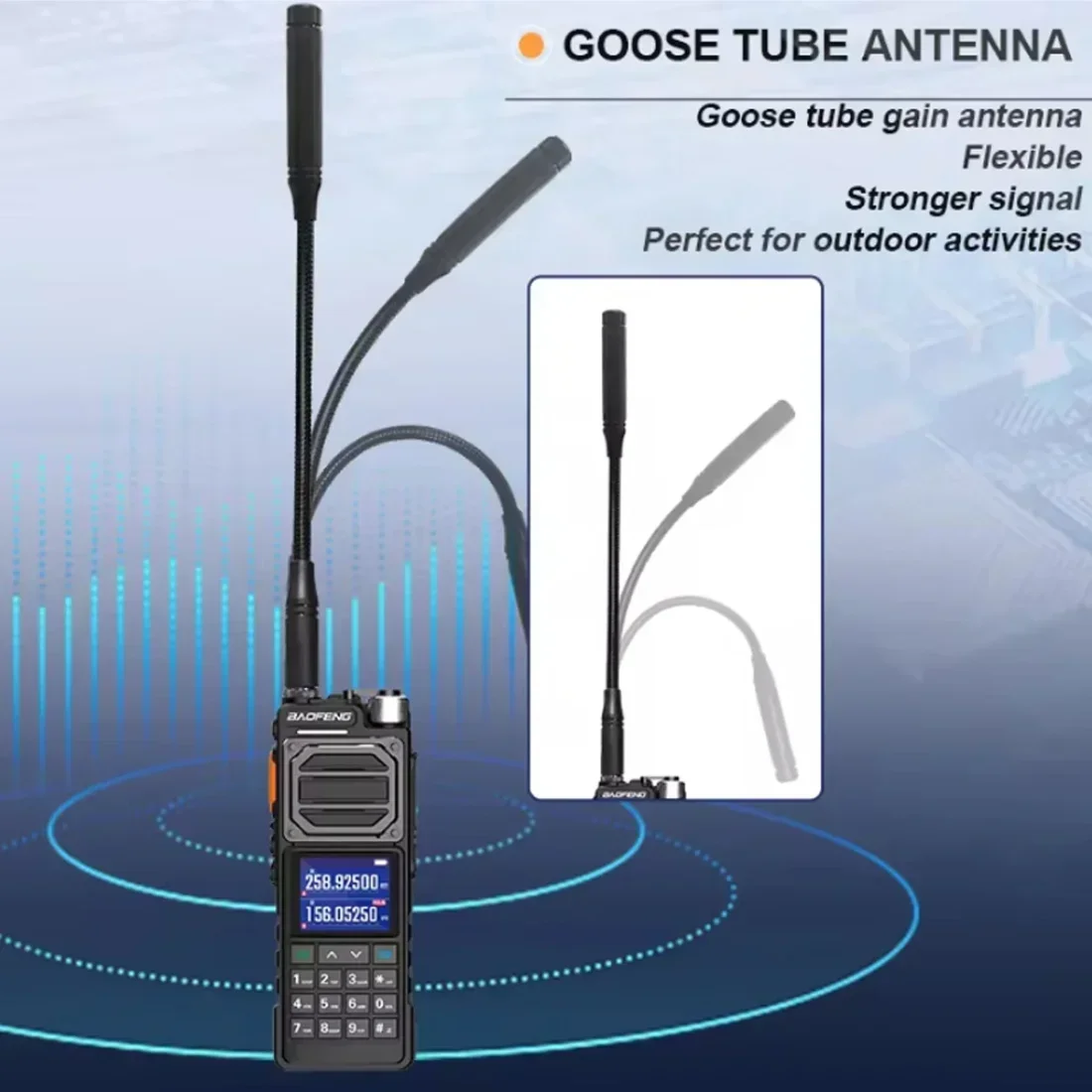 Baofeng UV-25L Ham Radio Hoge Krachtige Tactische Walkie Talkie 50Km Vier-Band Type-C 999 Kanaal Tweeweg Radio Baofeng Nieuwe Up
