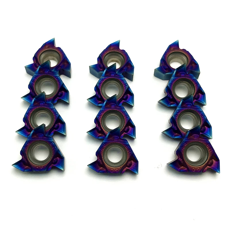 MMT16ER AG60-S MMT16IR AG60-S Inserto in metallo duro Utensile per tornitura filettata Inserto per tornitura professionale in acciaio inossidabile Rivestimento nano CNC